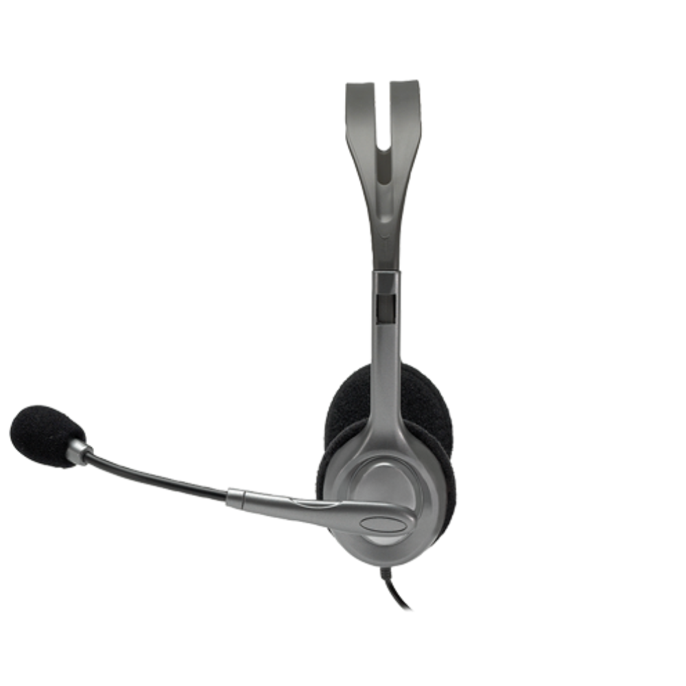 Tai nghe Logitech H110 - Âm thanh nổi - Hàng Chính Hãng - Bảo Hành 24 tháng