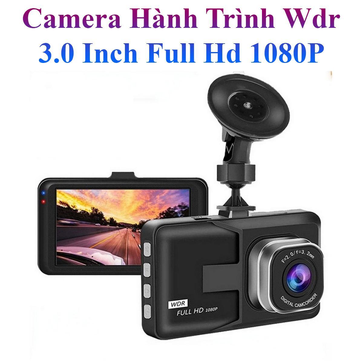 Camera Hành Trình Wdr 3.0 Inch Full Hd 1080P Siêu Nét Cho Các Dòng Ô Tô