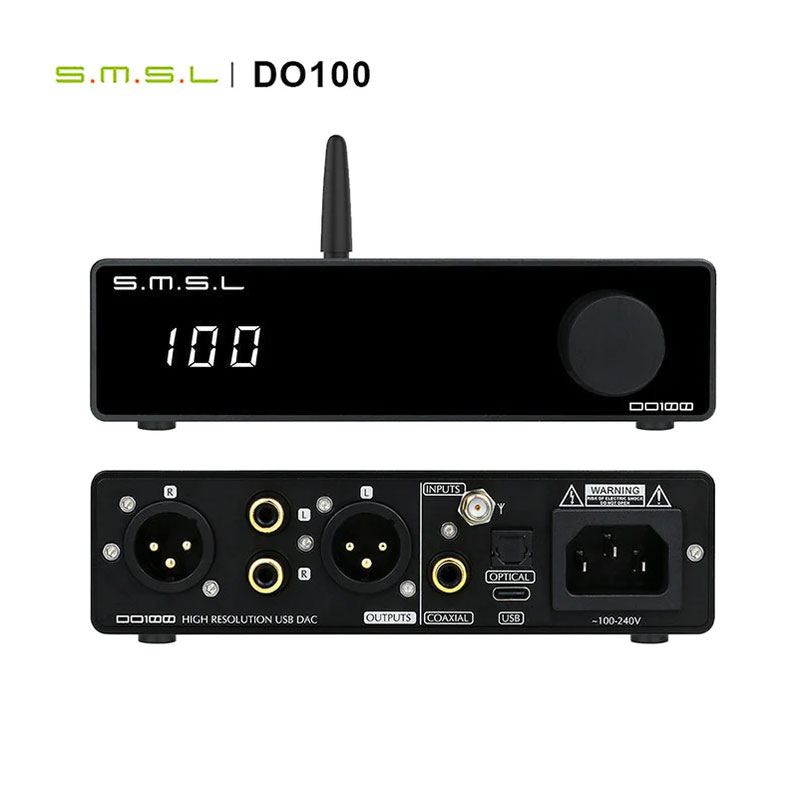 SMSL DO100 ES9038Q2Mx2 Bluetooth 5.0 DAC - Hàng Chính Hãng