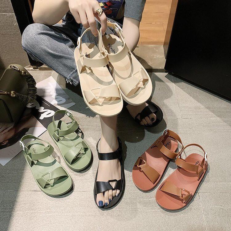 SẴN HÀNG Sandal nhựa dẻo mẫu mới 2021