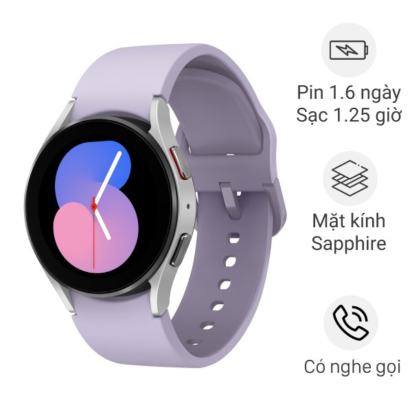 Đồng hồ thông minh Samsung Galaxy Watch 5 Bluetooth (40mm) R900 - Hàng Chính Hãng