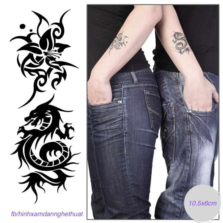 Combo 2 hình xăm dán tattoo đặc biệt chủ đề lông vũ , cánh chim10x6cm- phù hợp vị trí ở tay, chân, đùi, ngực, vai, lưng, cơ thể...