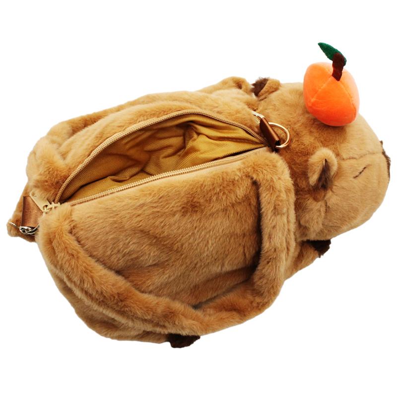 Túi Vải Hình Capybara - WanLongDa 70-3 - Màu Nâu