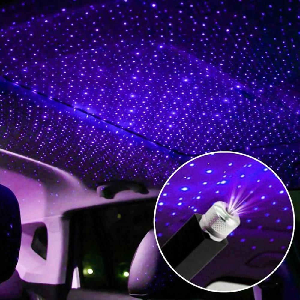 Đèn Led Bầu Trời Sao Chiếu Trần Nhà Trần Xe ô Tô Cắm Cổng USB Trang Trí Phòng Ngủ
