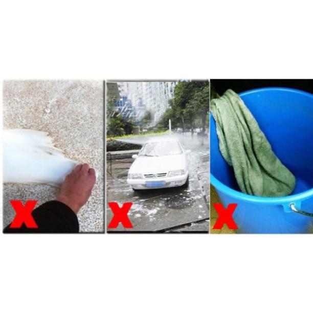 Chổi Lau Rửa Vệ Sinh Ô Tô Có Điều Chỉnh Tặng Kèm 01 Chổi Ngắn