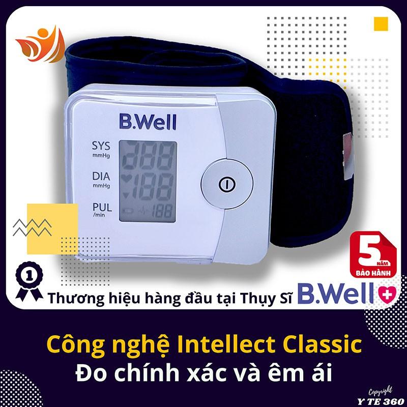 Máy Đo Huyết Áp Điện Tử Cổ tay B Well PRO 39 | Sản Xuất Tại Thụy Sĩ