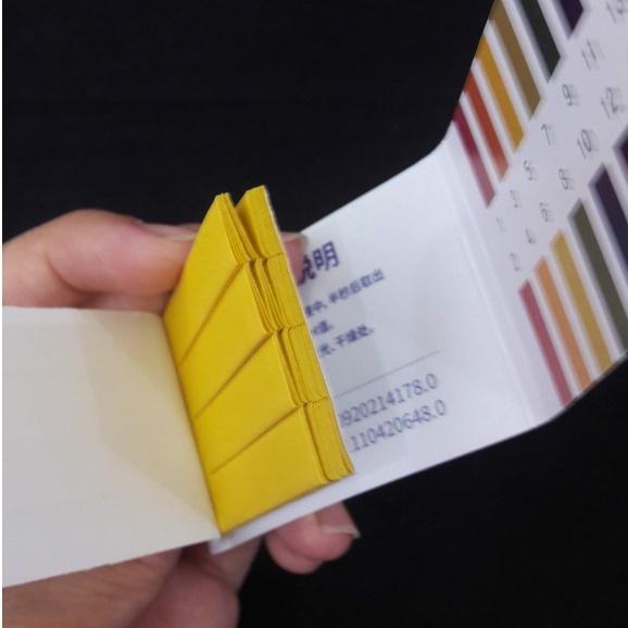 Giấy quỳ định tính giá trị pH của nước - dung dịch