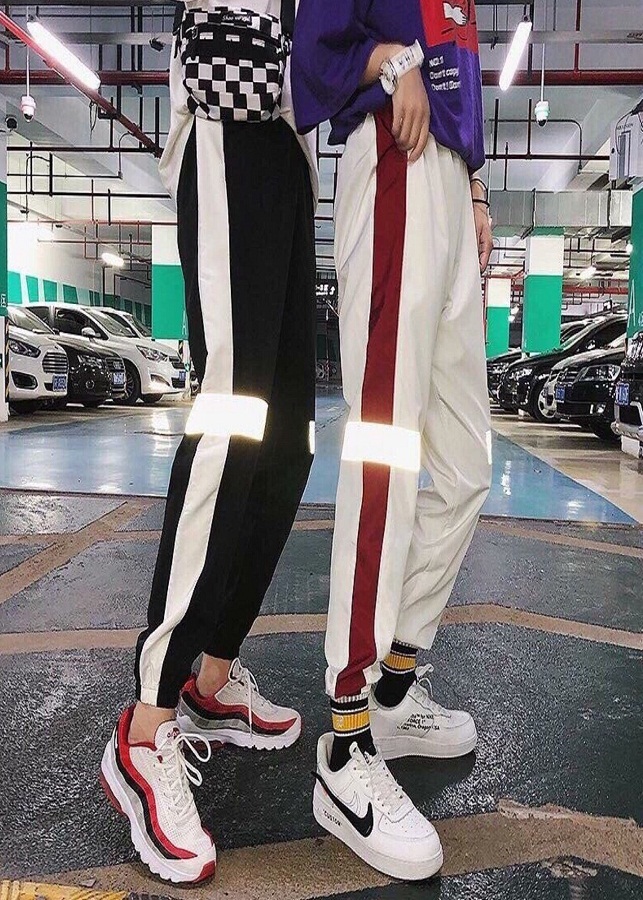 Quần jogger phát sáng Unisex