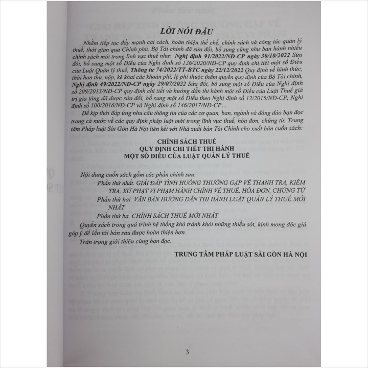 Hình ảnh Sách Chính Sách Thuế - Quy Định Chi Tiết Thi Hành Một Số Điều Của Luật Quản Lý Thuế - V2193D