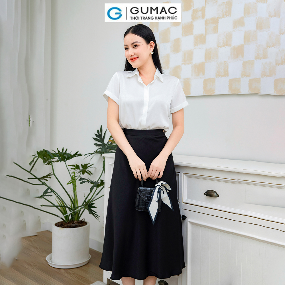 Áo kiểu tay lật AD11071 thời trang GUMAC