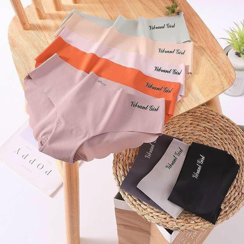 Quần lót nữ,quần lót đúc su thun lạnh cạp ép không viền cao cấp NO1028