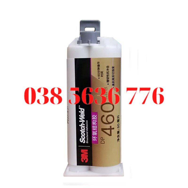 3M DP460, Keo Chuyên Dụng Sợi Carbon/Kim Loại Cường Độ Cao, Keo Epoxy Ab Siêu Dính 50Ml