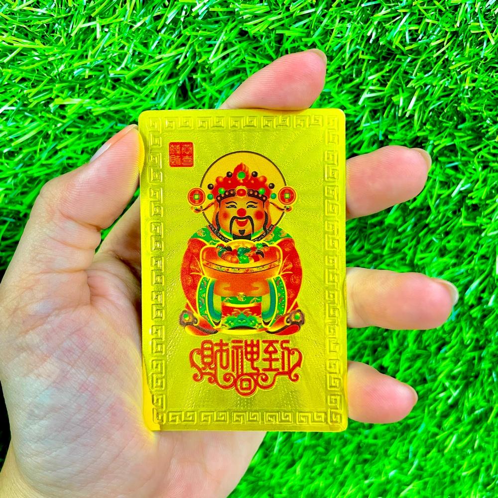 KIM BÀI THẦN TÀI KHAI LỘC bỏ bóp ví Thần Tài đến khai vận mở cung Tài Lộc