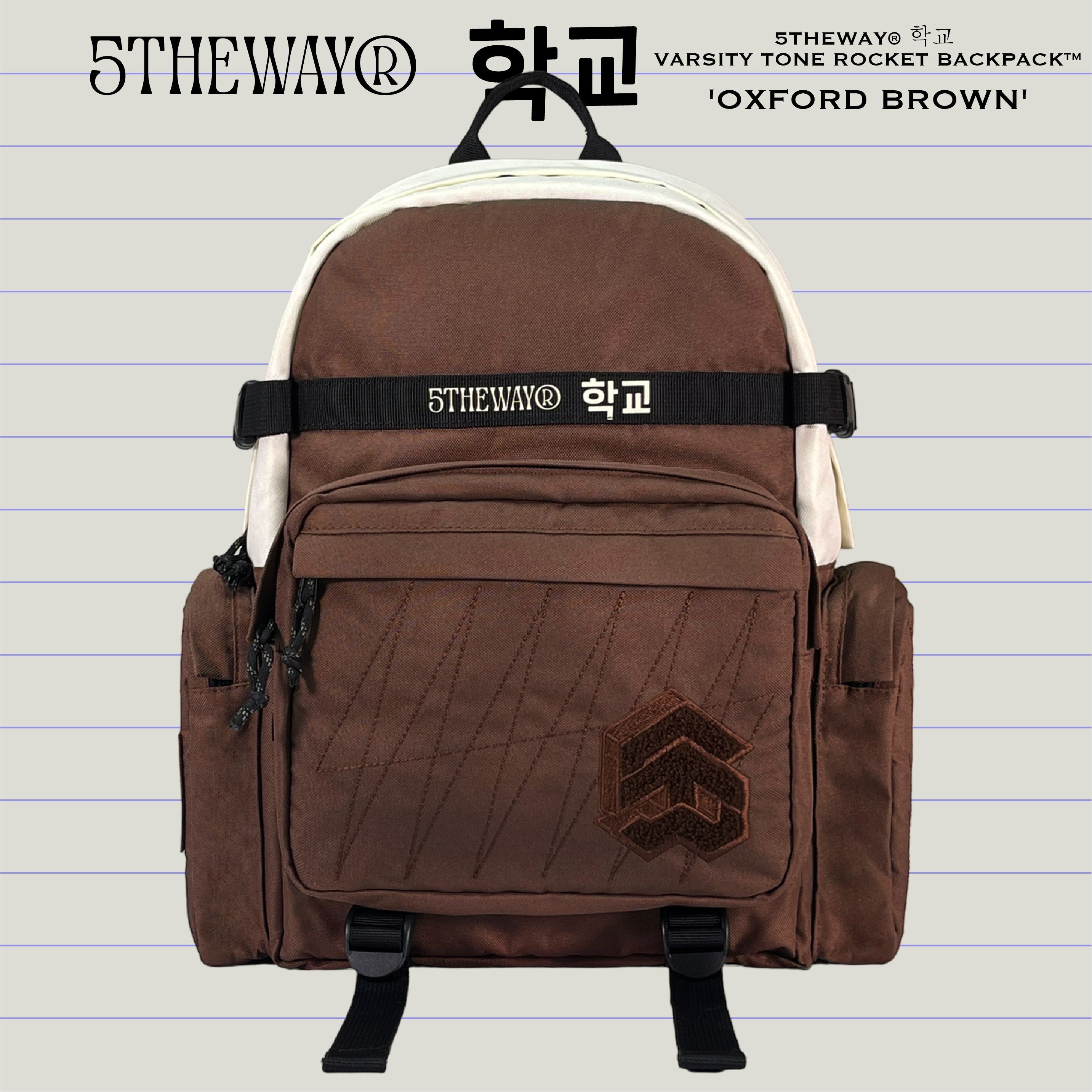 Balo 5THEWAY 학교 VARSITY TONE ROCKET BACKPACK