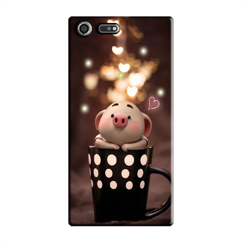 ỐP LƯNG IN ĐÍNH ĐÁ DÀNH CHO SONY XPERIA XZ PREMIUM