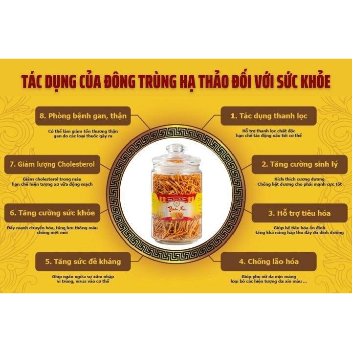 Yến - Đông Trùng Hạ Thảo Hũ 70ml (Yến HT) THIÊN ÂN