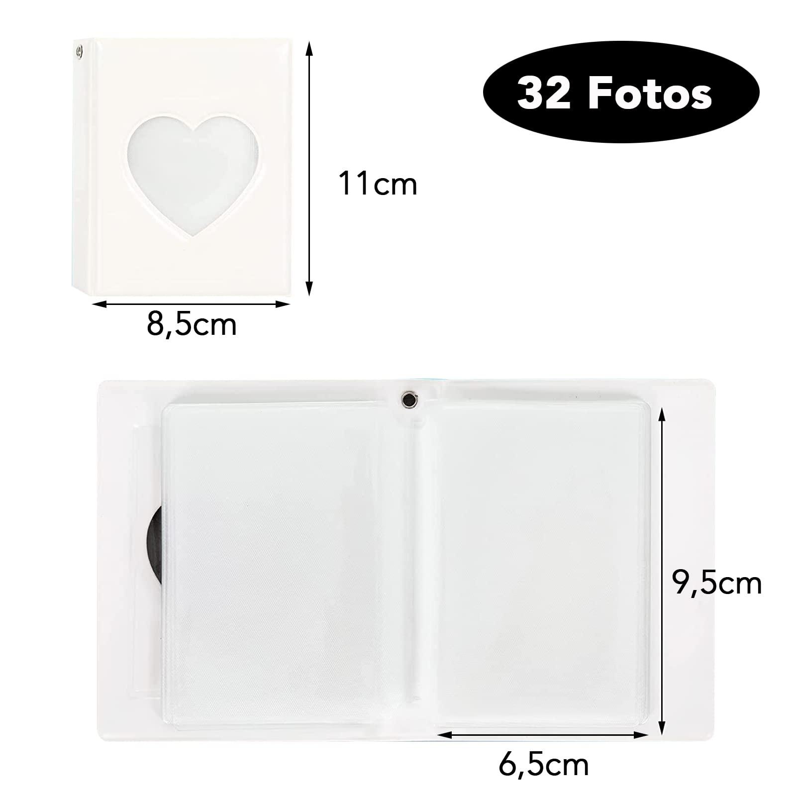 Binder mini photocard, album phản chiếu mini, photocards, album ảnh chụp ảnh bài, album ảnh nhỏ, photocard Binder Kpop mini, Túi thẻ kinh doanh 32 -pocket cho album ảnh mini 3 inch