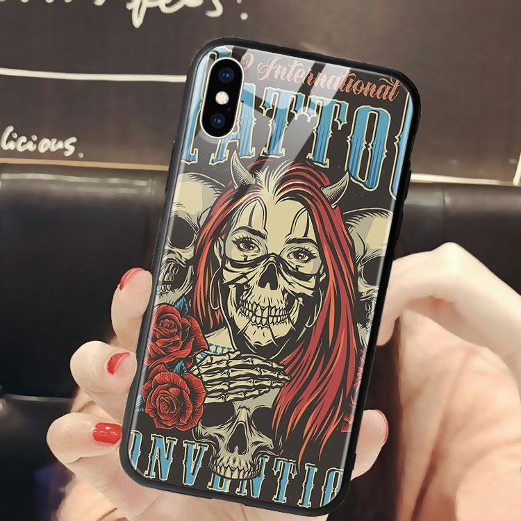 Ốp Lưng Bộ Xương Cực Chất dành cho Iphone 6/6Plus/6S/6S Plus/7/7Plus/8/8Plus/X/Xs/Xs Max/11/11 Promax/12/12 Promax Lpc01010050