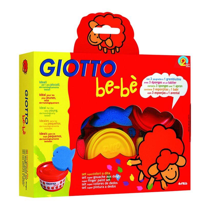 Màu vẽ tay và khuôn mút hình con thú nhập khẩu Italy Giotto Be-bè 460700
