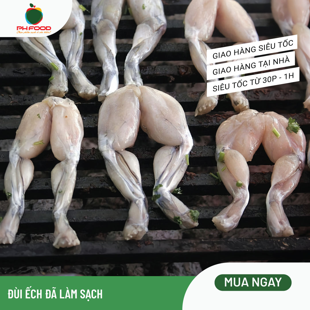 - Đùi Ếch Đã Làm Sạch - 500g