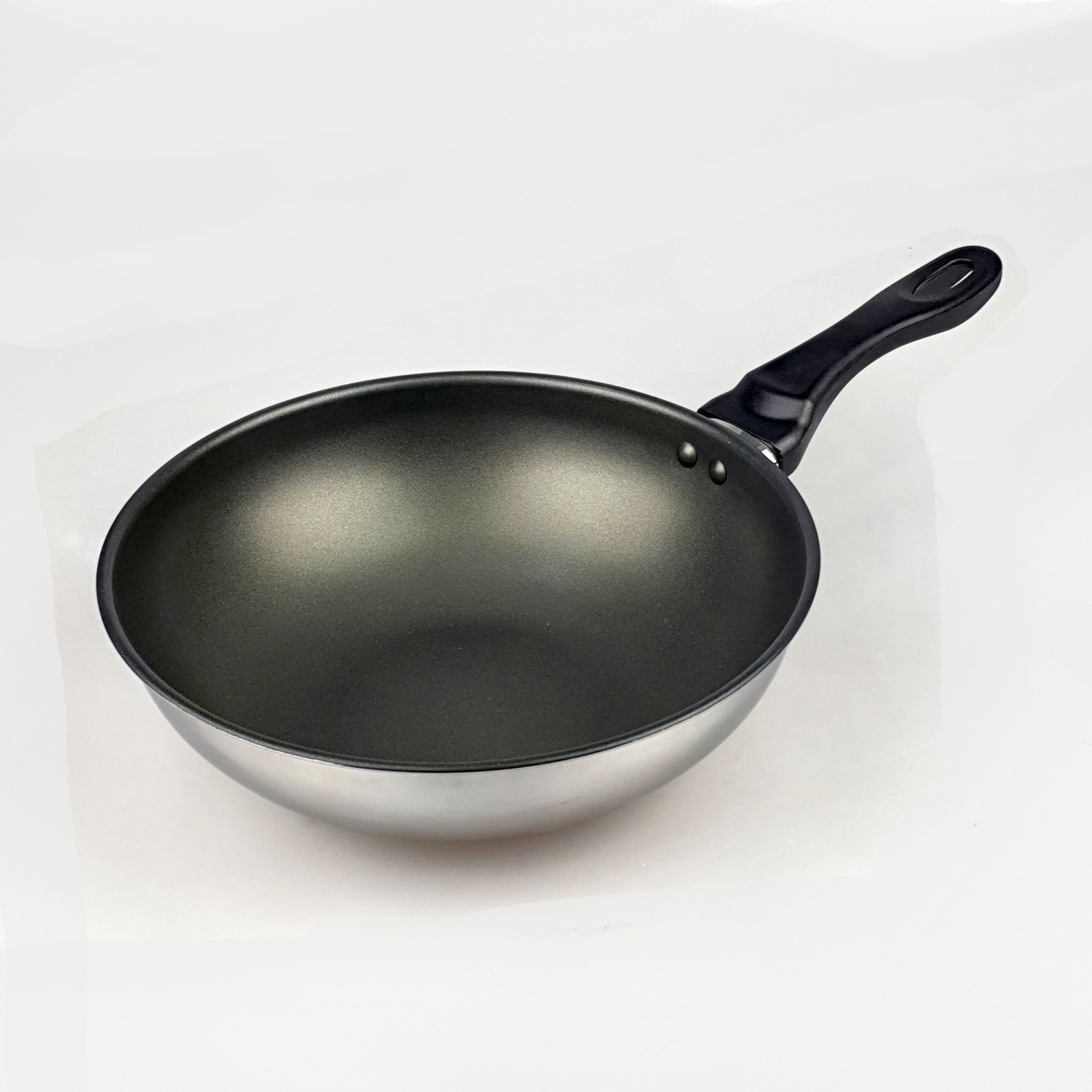 Chảo từ sâu lòng inox 3 đáy size 28cm Happycook-hàng chính hãng