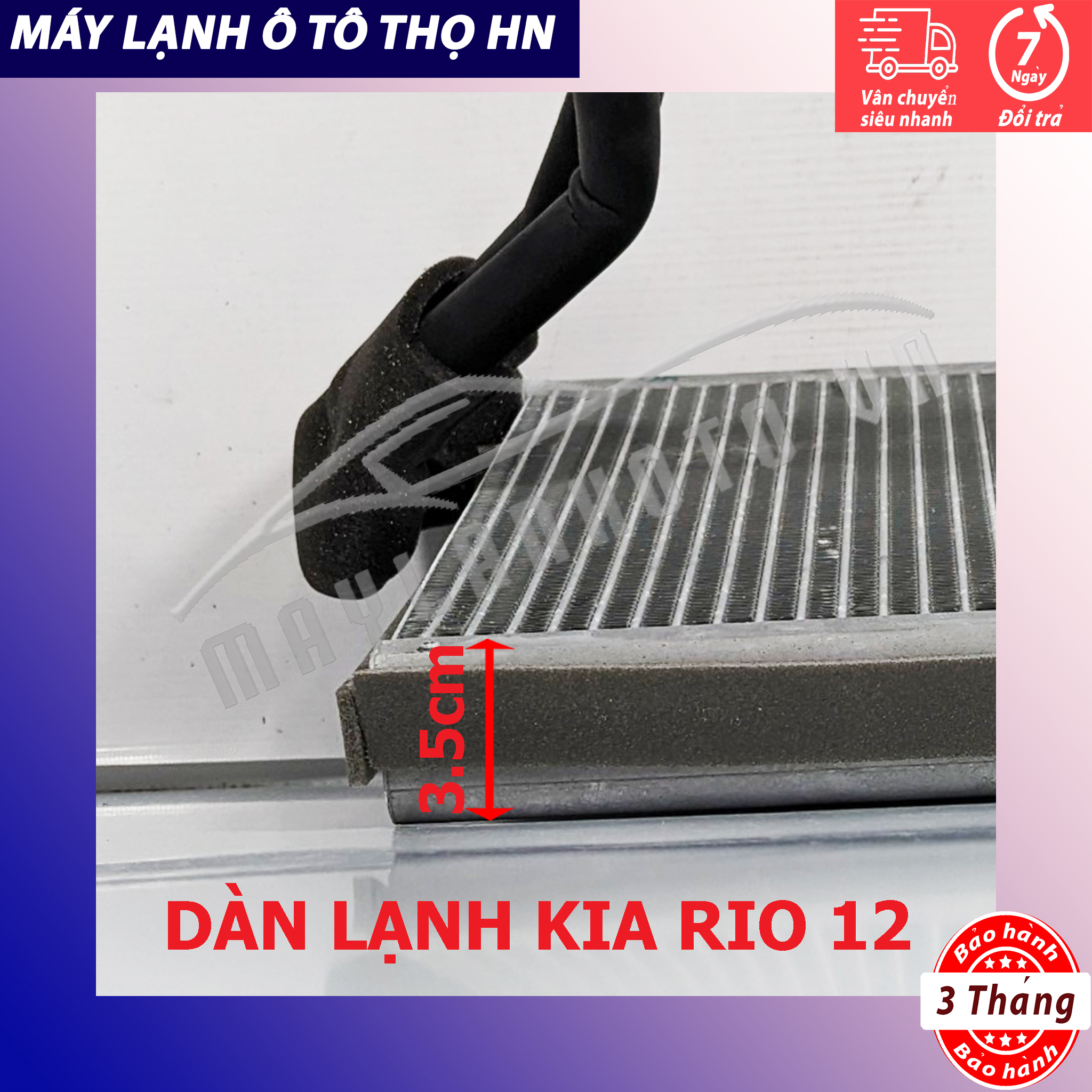 Dàn lạnh Kia Rio 2011 2012 2013 2014 2015 2016 hàng xịn Hàn Quốc 11 12 13 14 15 16