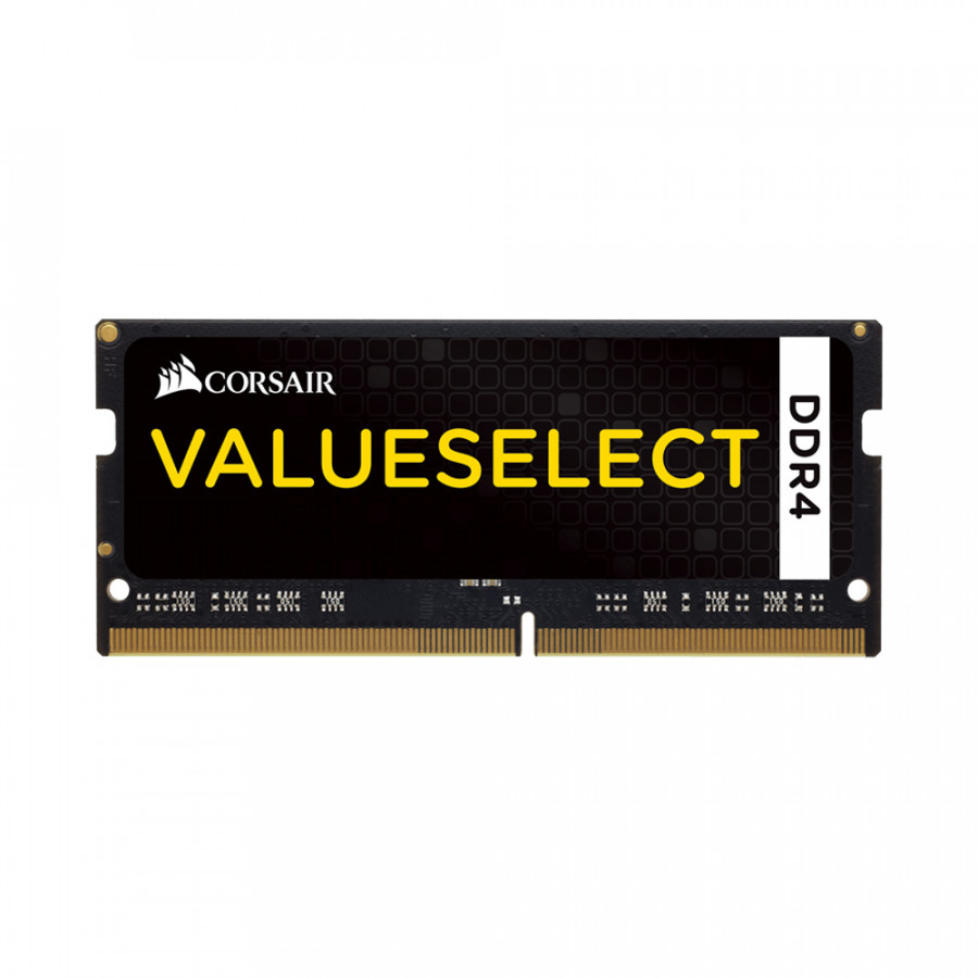 Ram laptop Corsair Value Select DDR4 4GB (1x4GB) Bus 2133Mhz SODIMM CMSO4GX4M1A2133C15 - Hàng Chính Hãng