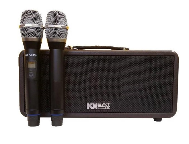  Loa Karaoke Mini KBeatbox KS360MS Của Acnos Tích hợp đầu máy phát Wifi, Bluetooth 5.0 - Chính Hãng 