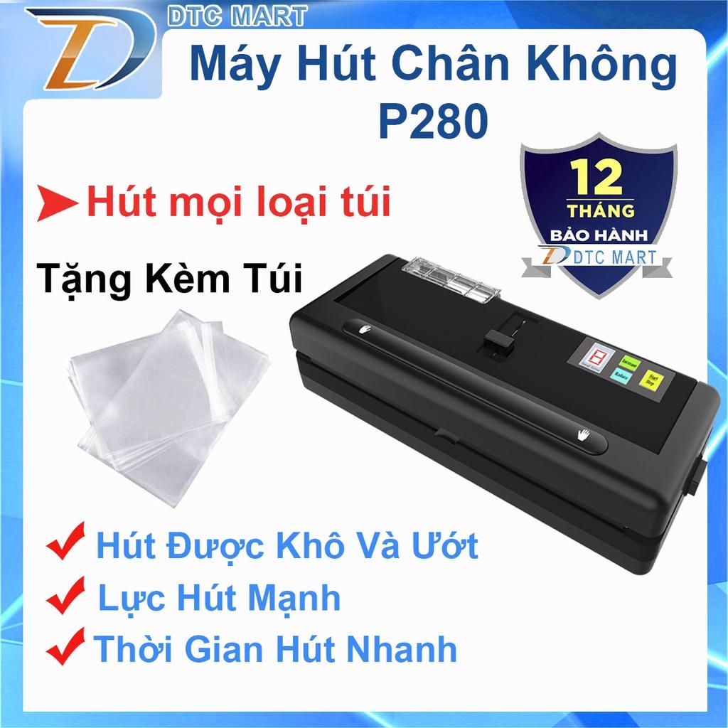 Máy Hút Chân Không Thực Phẩm Kiêm Hàn Miệng Túi P280 Không Kén Túi Hút Được Nhiều Loại Bao Bì, Hút Khô Và Hút Ướt