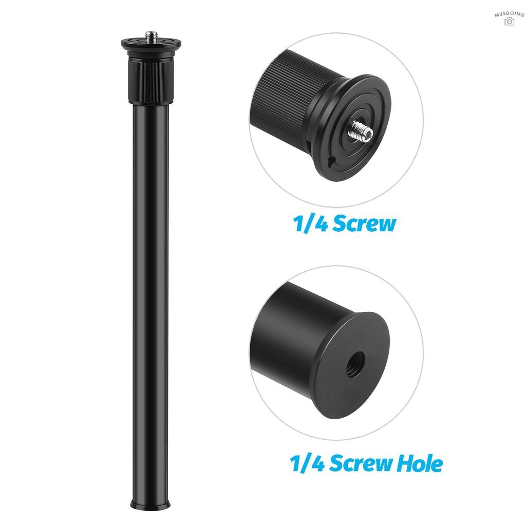 Bộ Kẹp Chữ C Bằng Hợp Kim Nhôm + Thanh Nối Dài 1 / 4 Inch Tùy Chỉnh Kèm Ốc Vít Dài 33~60cm Thông Dụng Cho Máy Ảnh