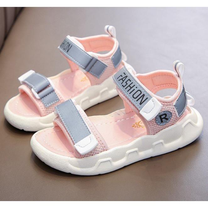 Sandal Bé Gái Sandal Bé Trai Dép Trẻ Em Siêu Đẹp Đi Nhẹ Êm Chân Thiết Kế Đơn Giản Phong Cách Hàn Quốc