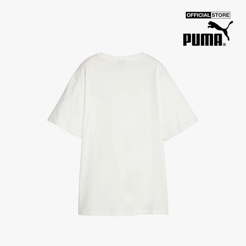 PUMA - Áo thun nữ cổ tròn tay ngắn SQUAD 621487-65