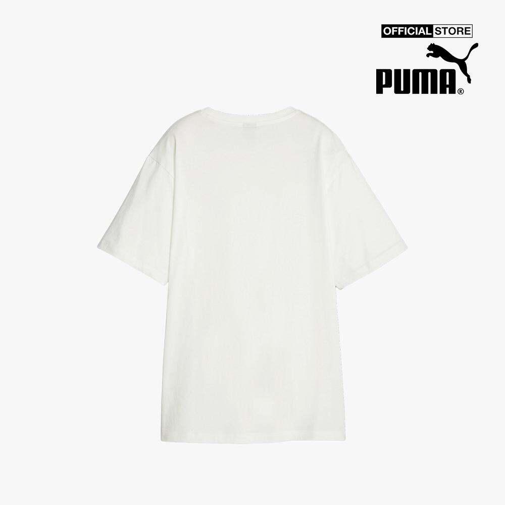 PUMA - Áo thun nữ cổ tròn tay ngắn SQUAD 621487