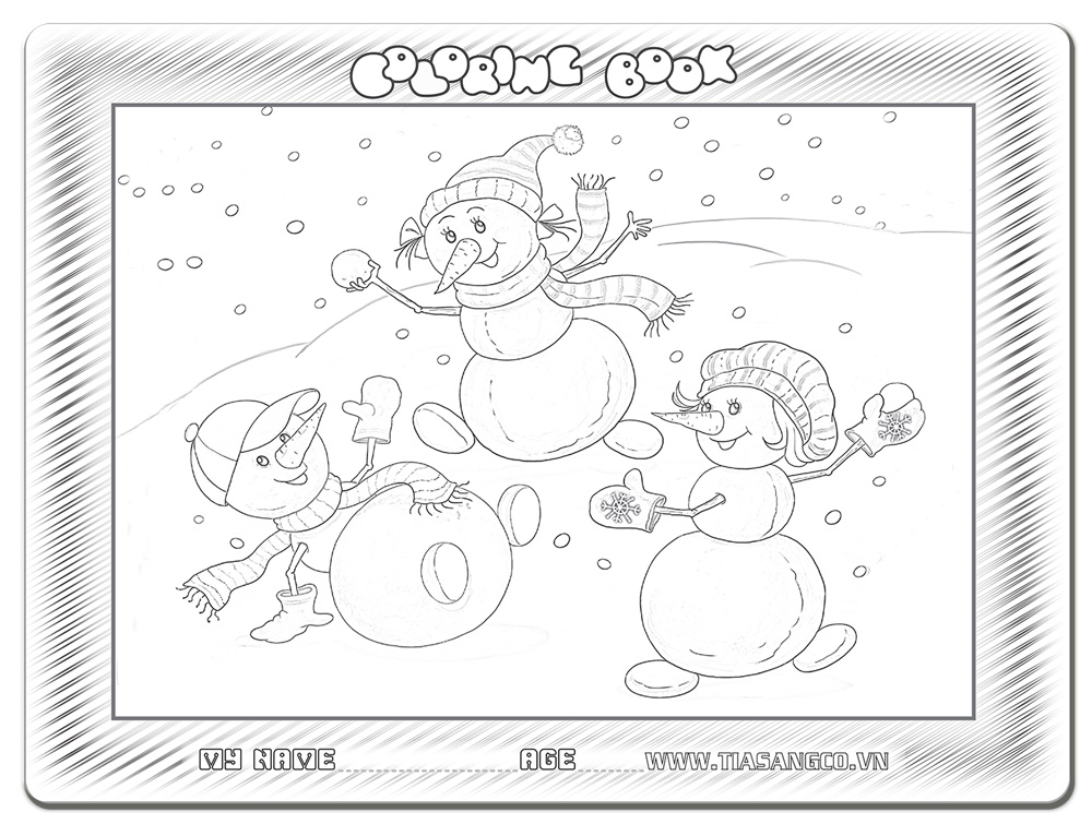 Xếp hình Tia Sáng Merry Christmas - Tặng kèm tranh tô màu cho bé
