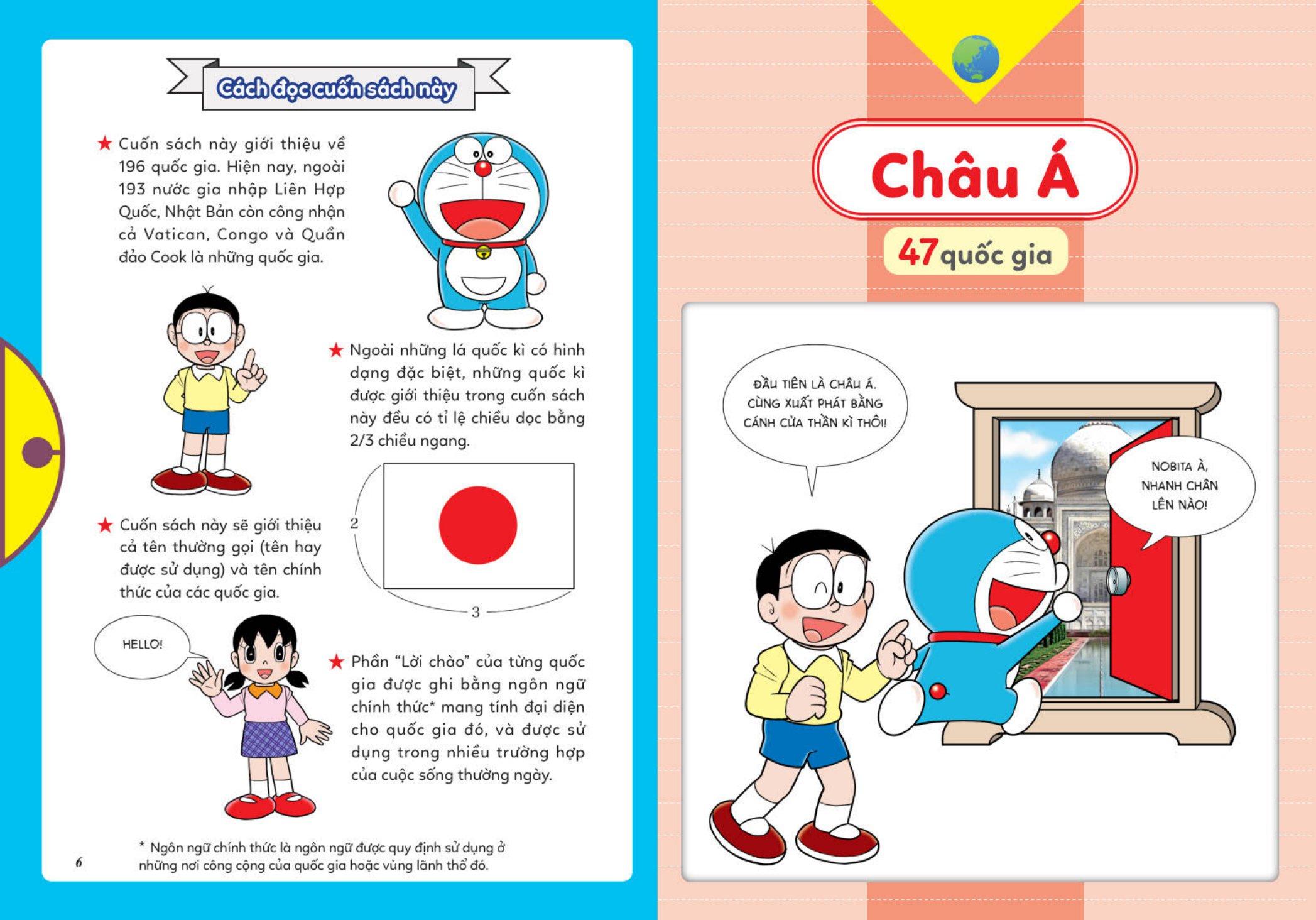 Doraemon Tìm Hiểu Xã Hội - Các Quốc Kì Trên Thế Giới