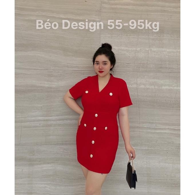 Đầm body chéo ngực Bigsize