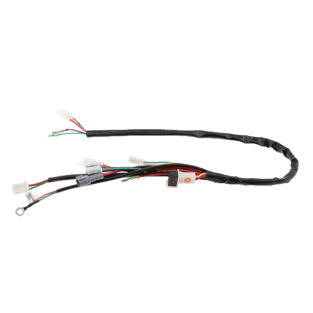 Wire Wiring Harness Loom Kit for Yamaha PW50 PW 50 Motorcycle Dirt Bike