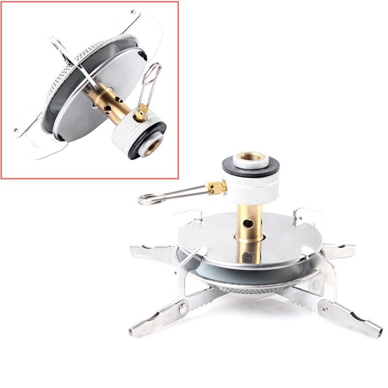 Picnic Camping Butane Gas Stove BBQ Burner Cookware Outdoor Portable &amp; Pouch