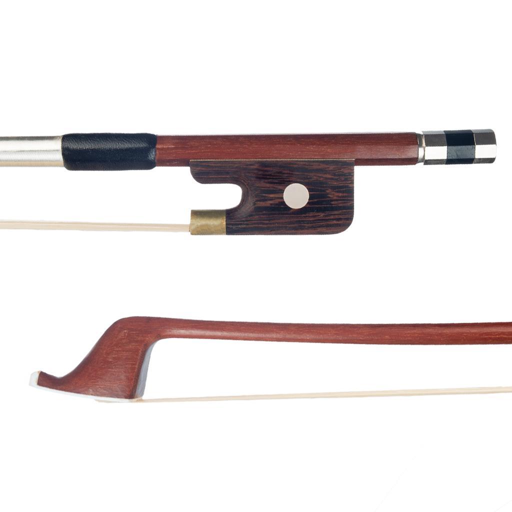 1 Piece Brazilwood Stick Upright Double Bass Bow French Style