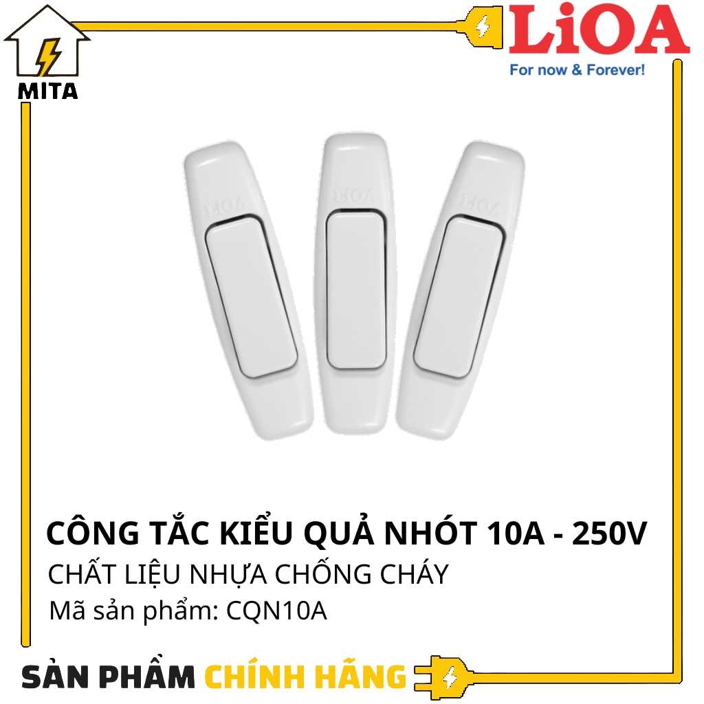 Công tắc kiểu quả nhót LiOA CQN10A