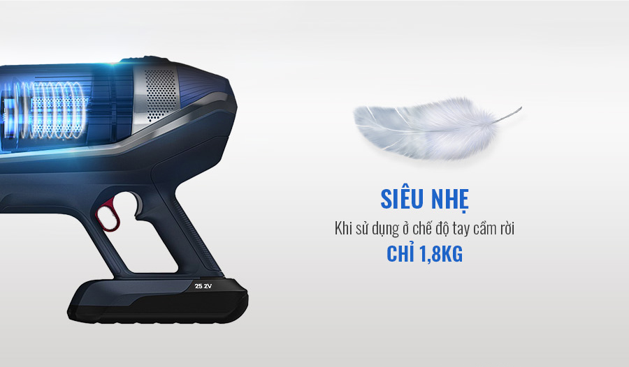 Máy hút bụi cầm tay không dây Tefal TY9890WO - Hàng chính hãng