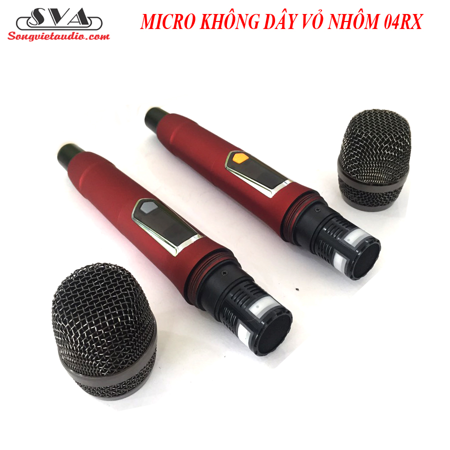 MICRO KHÔNG DÂY LOA KÉO 04RX - CẶP