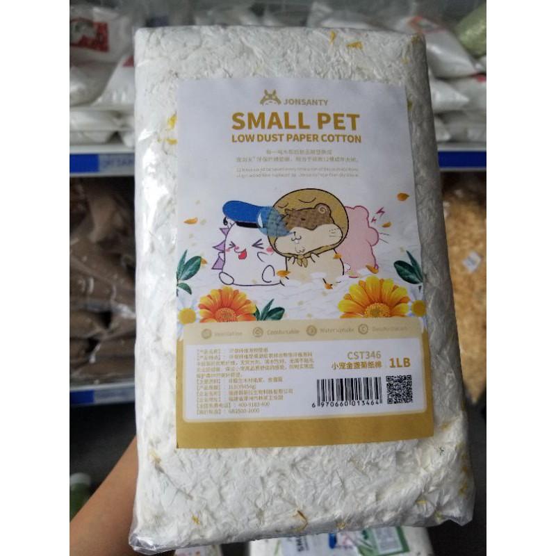 Giấy Jonsanty lót chuồng hamster (Trắng hữu cơ, Thảo mộc, Cotton)