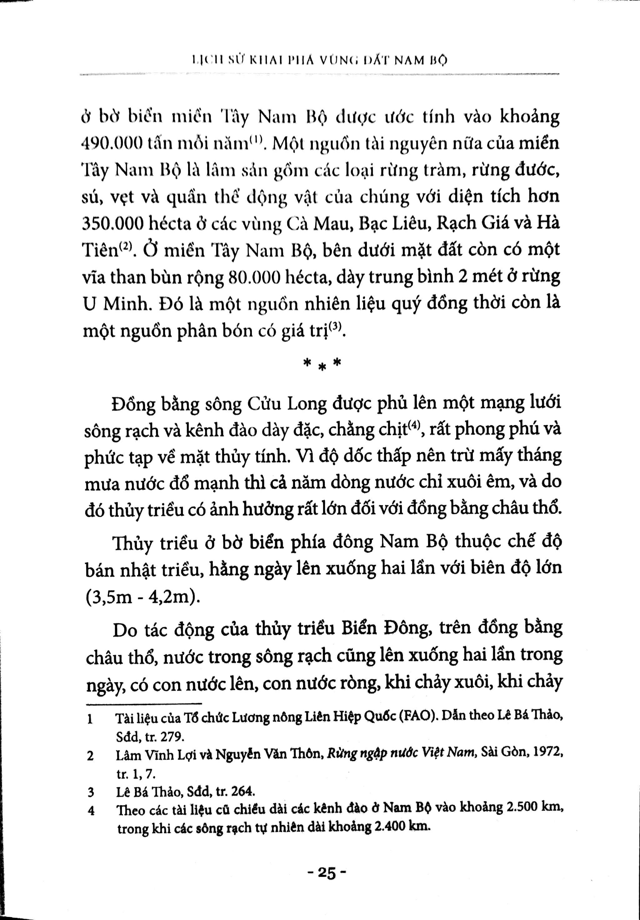 Sách Lịch Sử Khai Phá Vùng Đất Nam Bộ