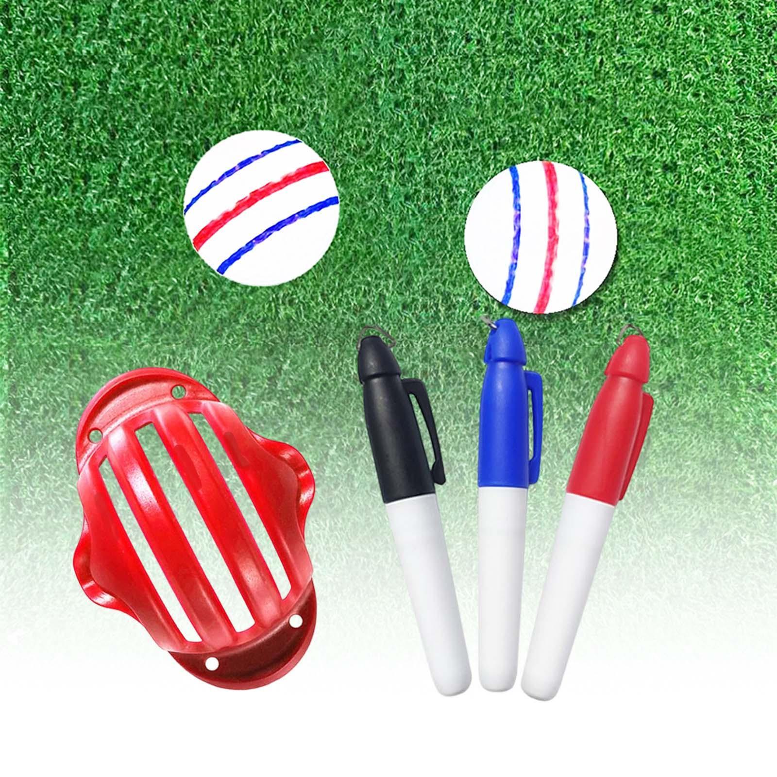 Golf Ball Alignment Tool Set, Liner Drawing Marking Drawing Stencil