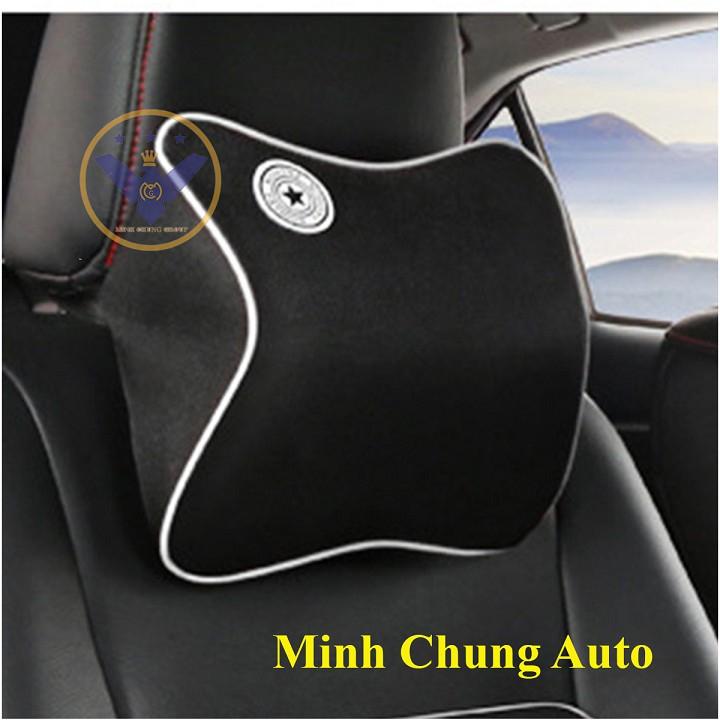 Gối Tựa Đầu , Tựa Lưng Ghế Ô Tô Cao Su Non và Nỉ