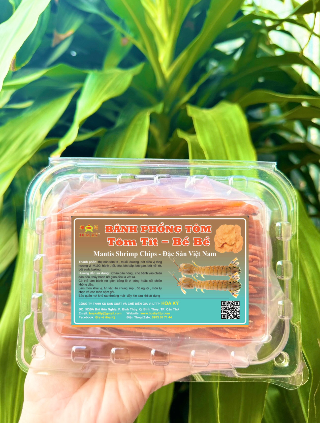 Bánh phồng tôm thượng hạng 200gr