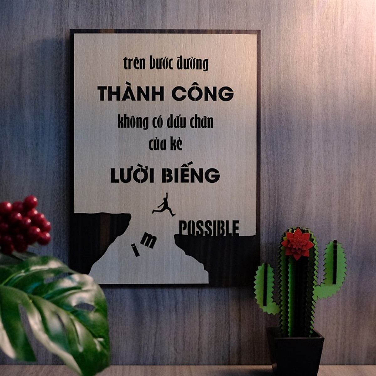 Tranh Gỗ Treo Tường Trang Trí Decor