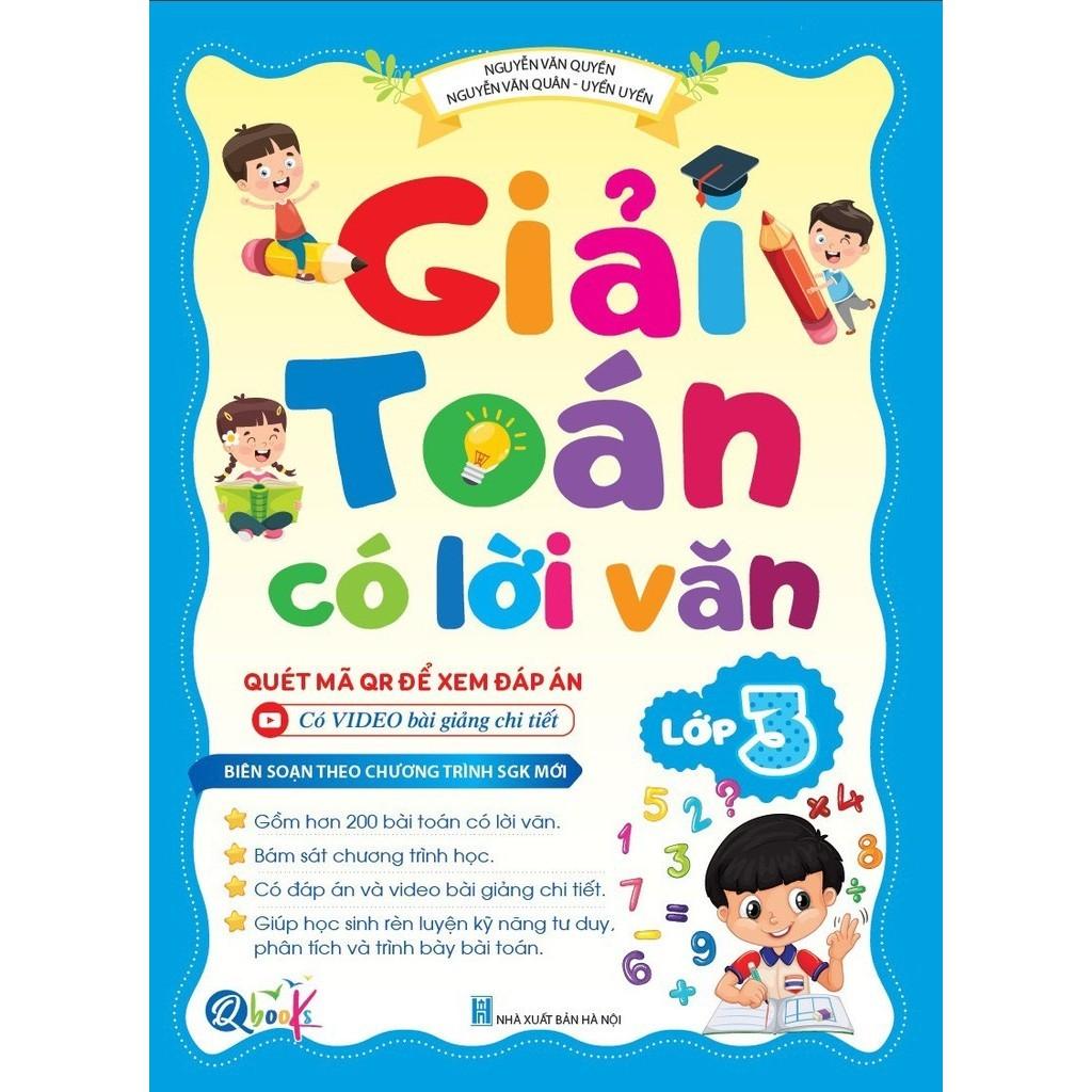 Sách Giải Toán Có Lời Văn Lớp 3 - Chương Trình Mới (1 Cuốn) - Bản Quyền