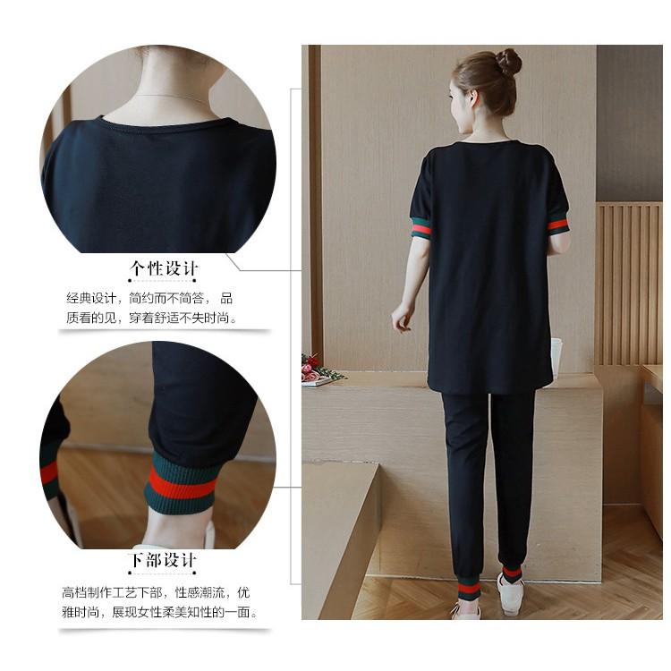 BỘ ĐỒ BẦU TAY NGẮN QUẦN DÀI BD93